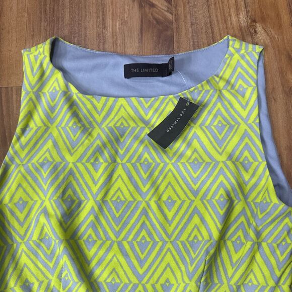 The Limited Lime Green And Gray Maxi Dress‎ Size XS NEW NWT - Picture 2 of 4